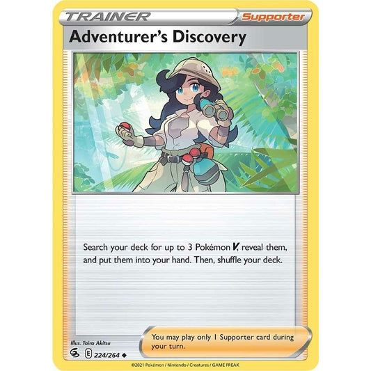 Image for Adventurer's Discovery (224/264) (SWSH08) - Pokemon