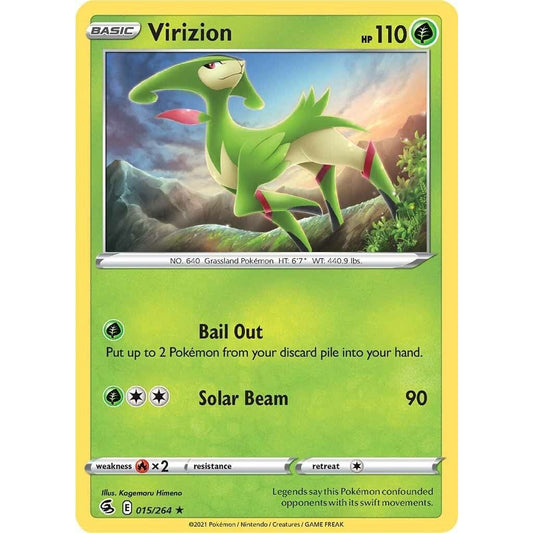 Image for Virizion (015/264) (SWSH08) - Pokemon