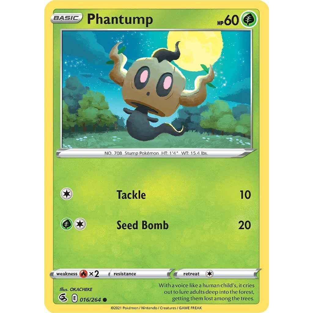 Image for Phantump (016/264) (SWSH08) - Pokemon