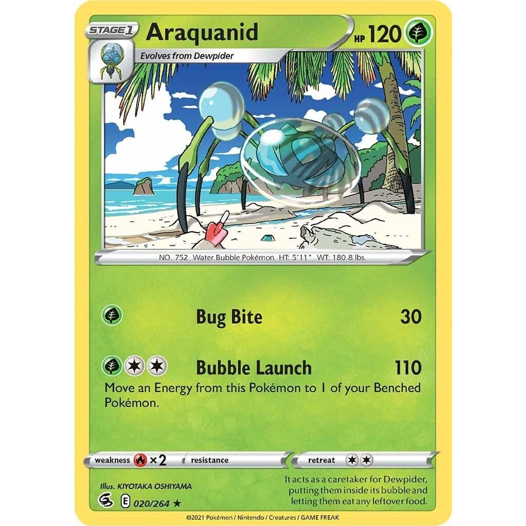 Image for Araquanid (020/264) (SWSH08) - Pokemon