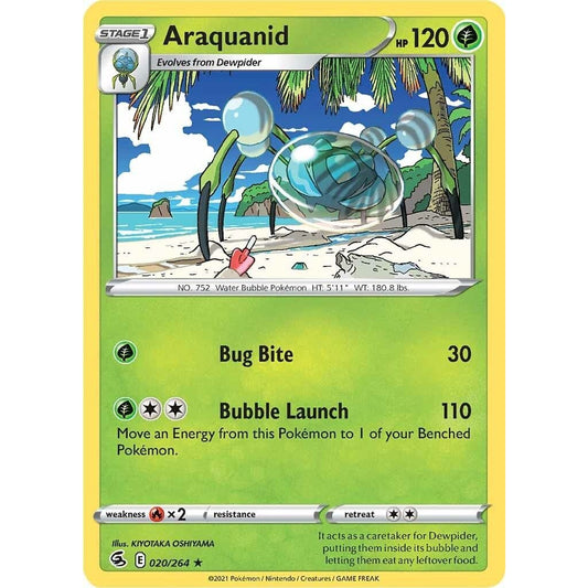 Image for Araquanid (020/264) (SWSH08) - Pokemon