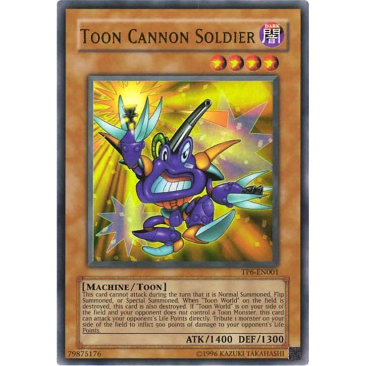 Image for Toon Cannon Soldier (TP6-EN001) (TP6) - YuGiOh
