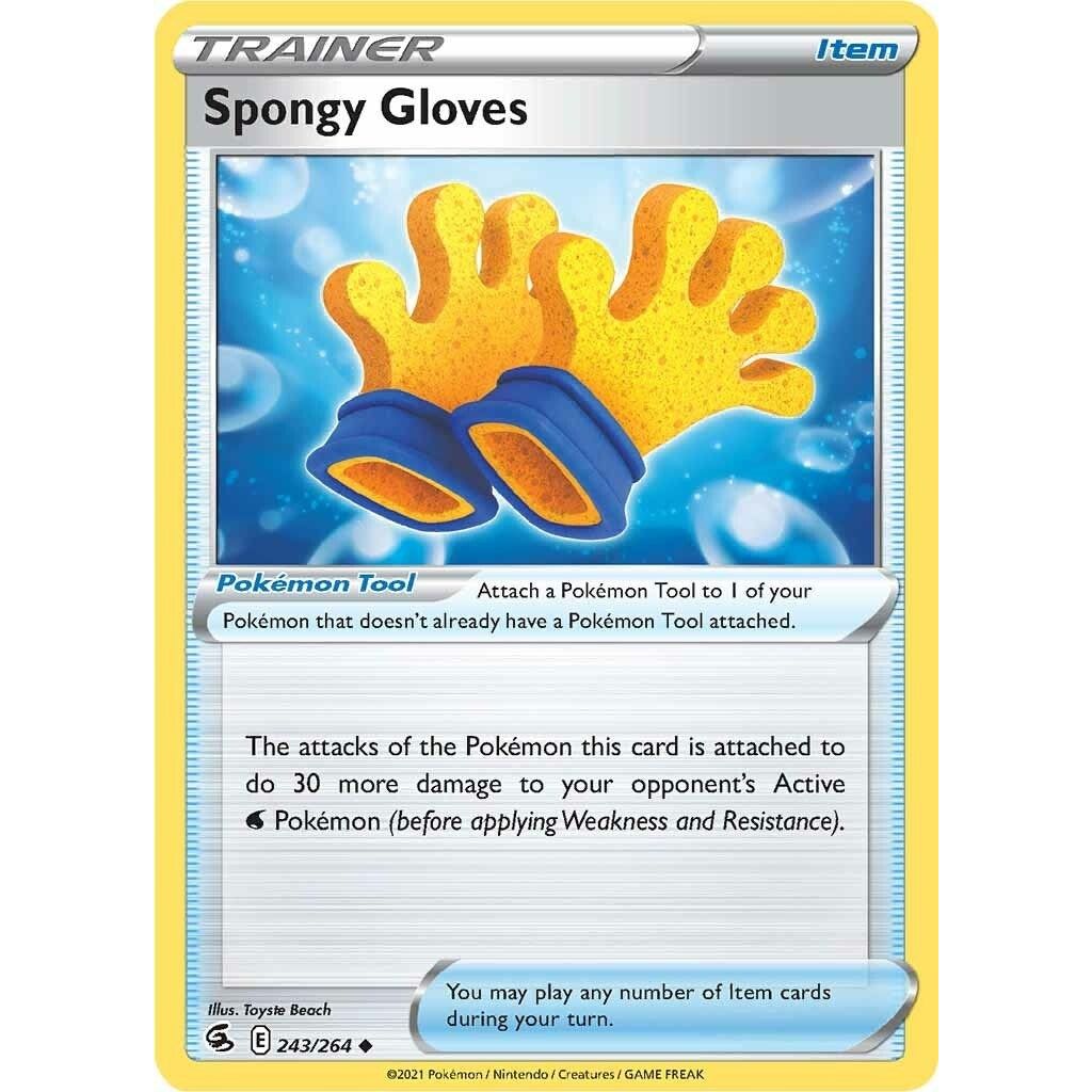Image for Spongy Gloves (243/264) (SWSH08) - Pokemon