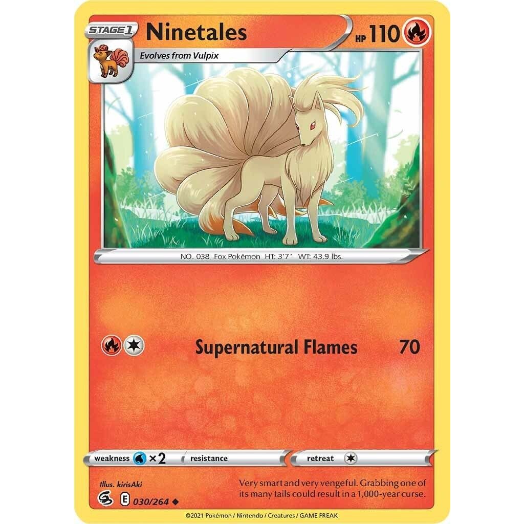 Image for Ninetales (30) (030/264) (SWSH08) - Pokemon