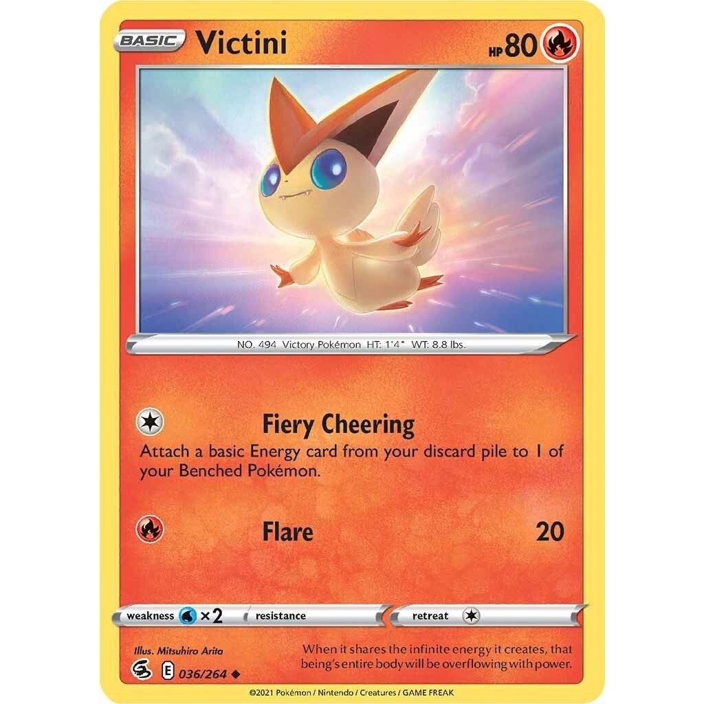 Image for Victini (036/264) (SWSH08) - Pokemon