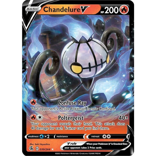 Image for Chandelure V (039/264) (SWSH08) - Pokemon
