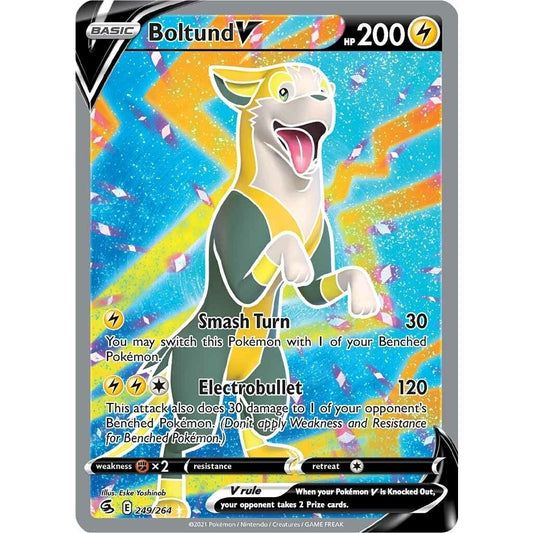 Image for Boltund V (Full Art) (249/264) (SWSH08) - Pokemon