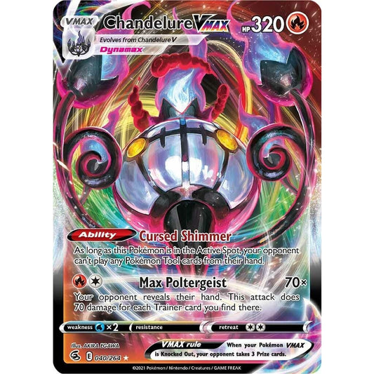Image for Chandelure VMAX (040/264) (SWSH08) - Pokemon