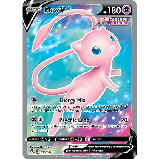 Image for Mew V (Full Art) (250/264) (SWSH08) - Pokemon