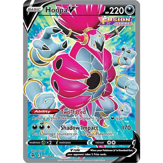 Image for Hoopa V (Full Art) (253/264) (SWSH08) - Pokemon