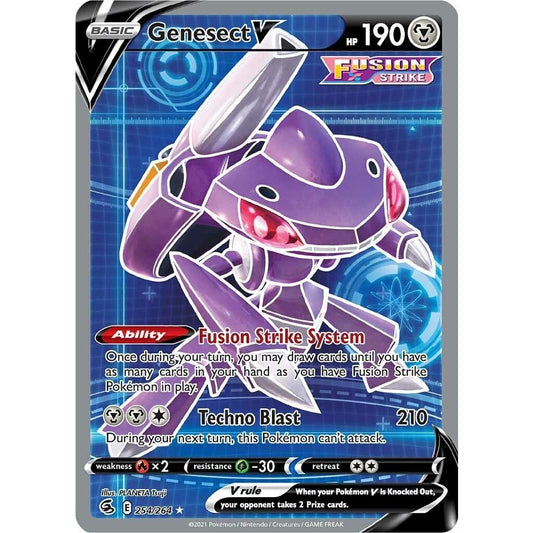 Image for Genesect V (Full Art) (254/264) (SWSH08) - Pokemon