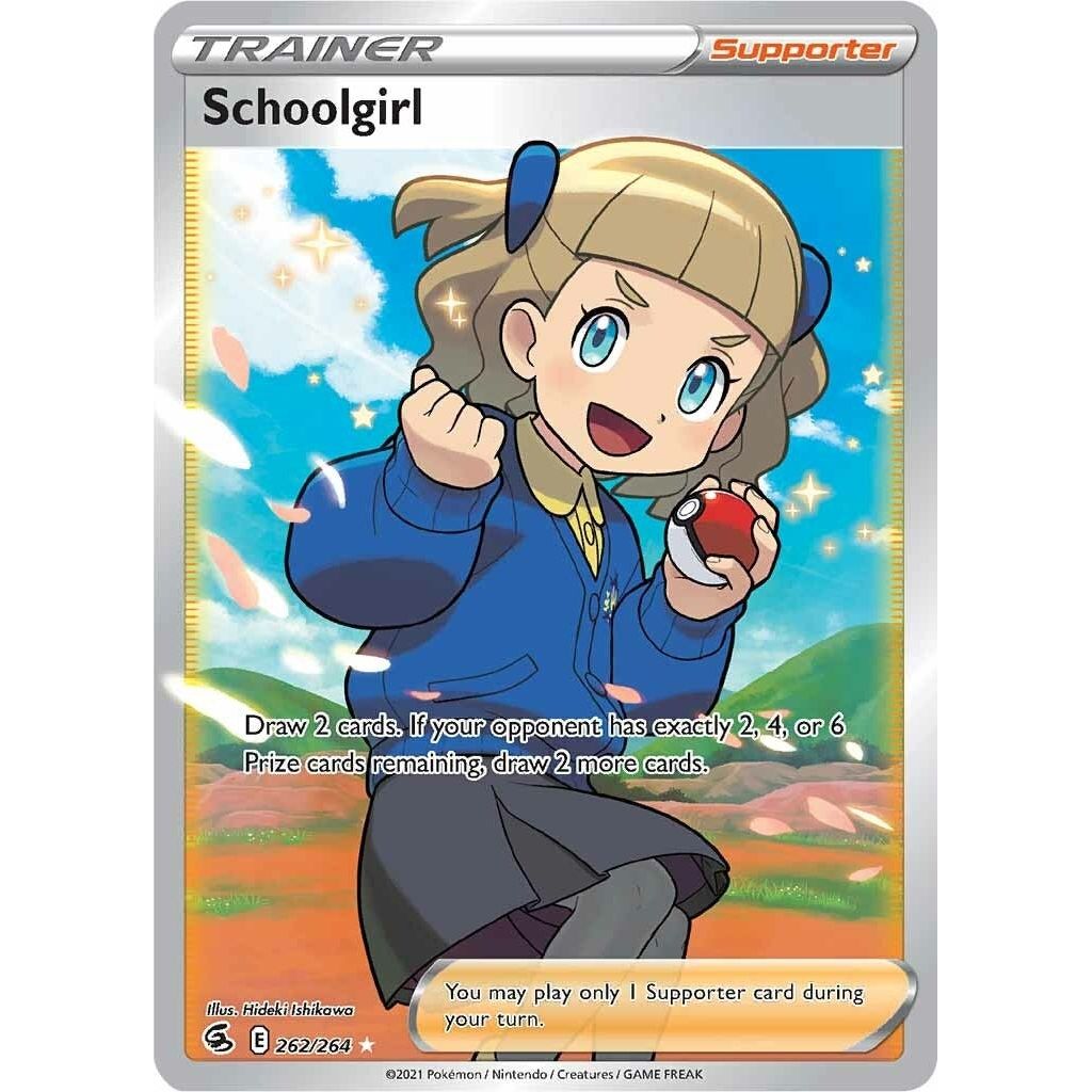 Image for Schoolgirl (Full Art) (262/264) (SWSH08) - Pokemon