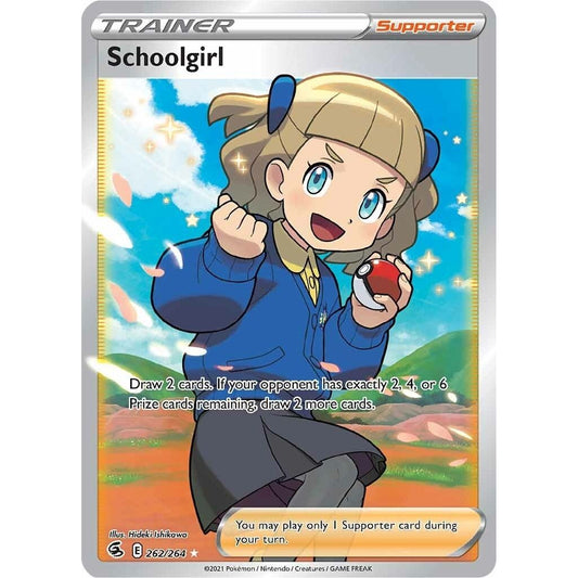 Image for Schoolgirl (Full Art) (262/264) (SWSH08) - Pokemon