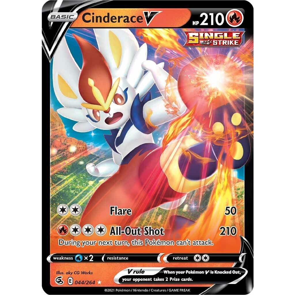 Image for Cinderace V (44) (044/264) (SWSH08) - Pokemon