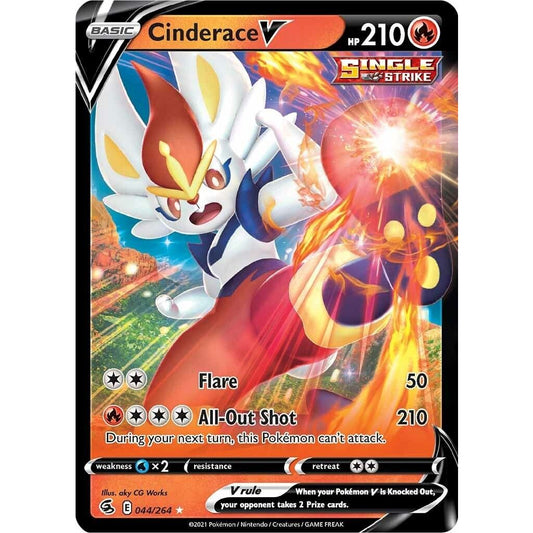 Image for Cinderace V (44) (044/264) (SWSH08) - Pokemon