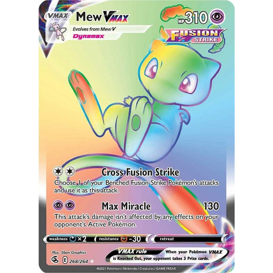 Image for Mew VMAX (Secret) (268/264) (SWSH08) - Pokemon