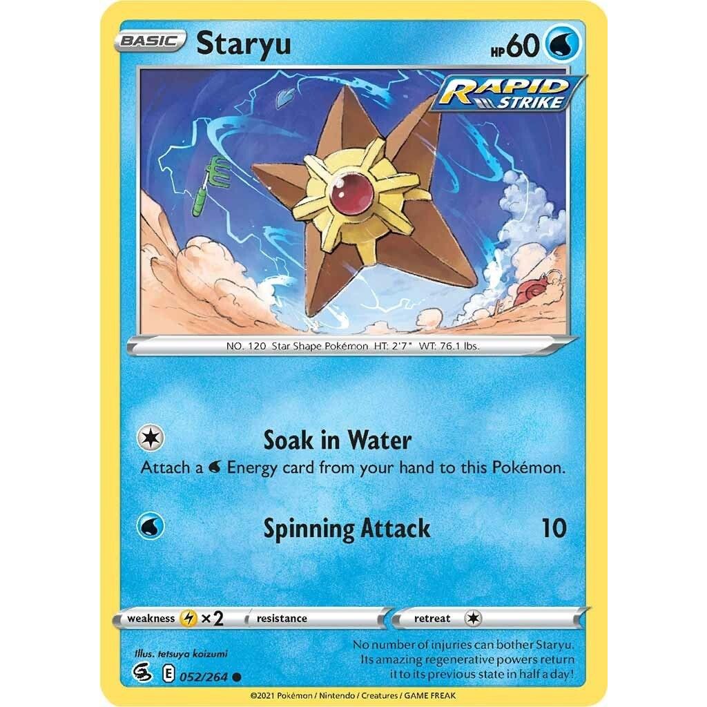 Image for Staryu (052/264) (SWSH08) - Pokemon