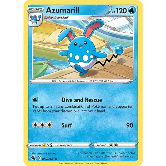 Image for Azumarill (059/264) (SWSH08) - Pokemon