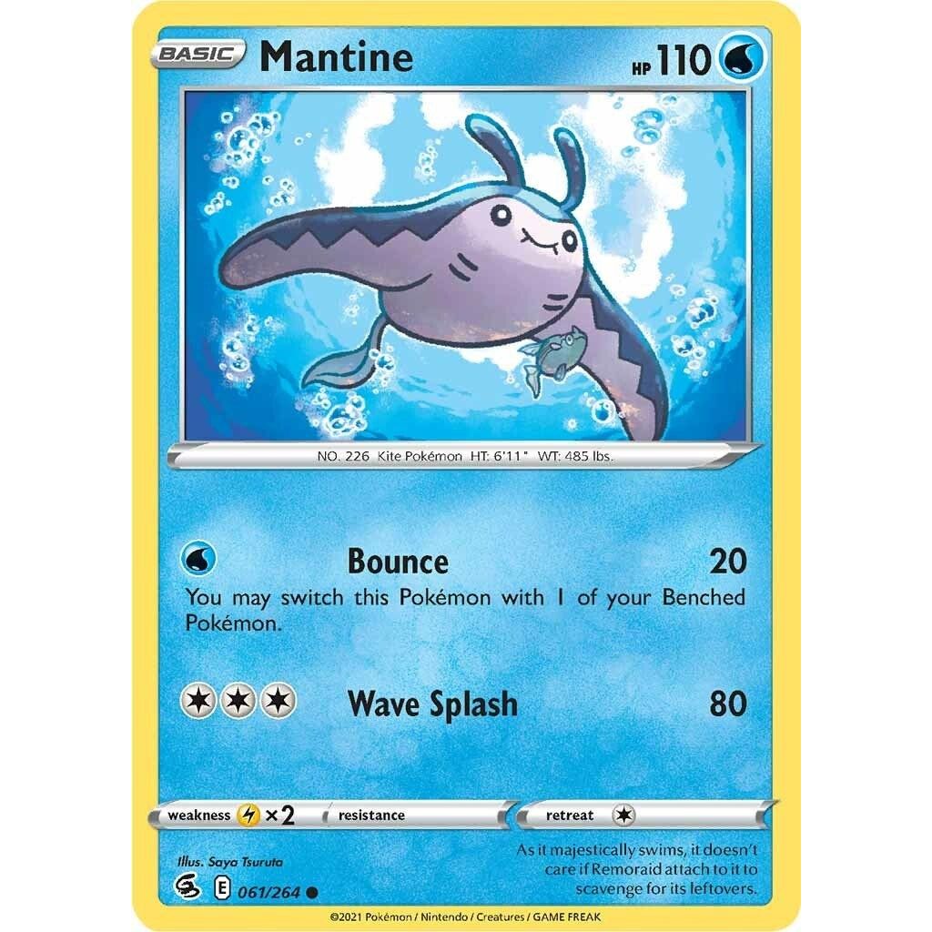 Image for Mantine (061/264) (SWSH08) - Pokemon