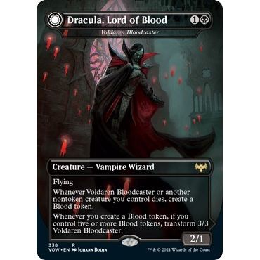 Image for Dracula, Lord of Blood - Voldaren Bloodcaster (338) (VOW) - Magic: The Gathering