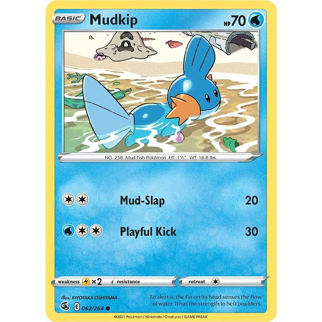 Image for Mudkip (062/264) (SWSH08) - Pokemon