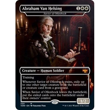 Image for Abraham Van Helsing - Savior of Ollenbock (330) (VOW) - Magic: The Gathering