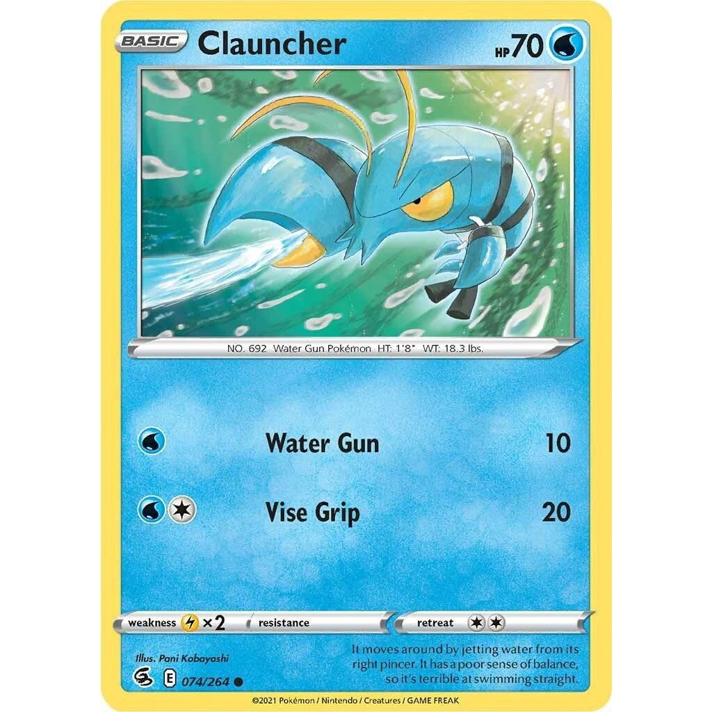 Image for Clauncher (074/264) (SWSH08) - Pokemon
