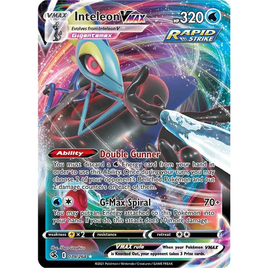 Image for Inteleon VMAX (079/264) (SWSH08) - Pokemon