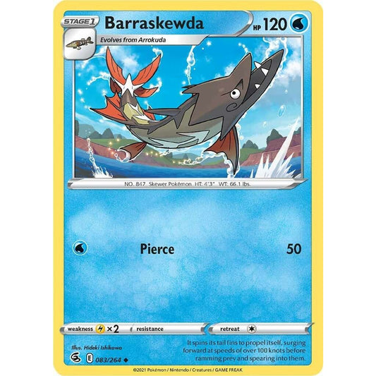 Image for Barraskewda (083/264) (SWSH08) - Pokemon