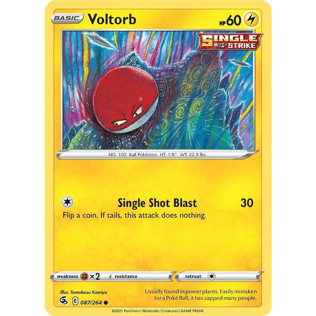 Image for Voltorb (087/264) (SWSH08) - Pokemon