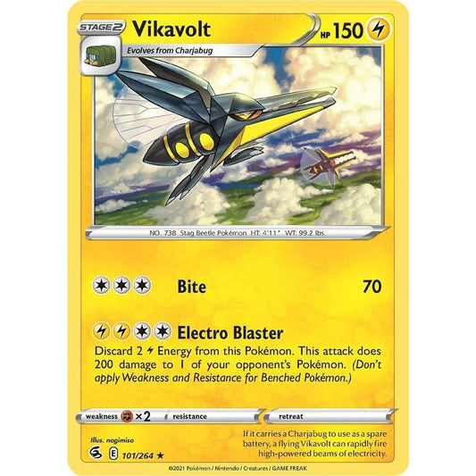 Image for Vikavolt (101/264) (SWSH08) - Pokemon