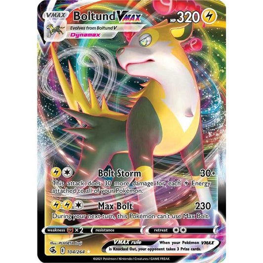 Image for Boltund VMAX (104/264) (SWSH08) - Pokemon