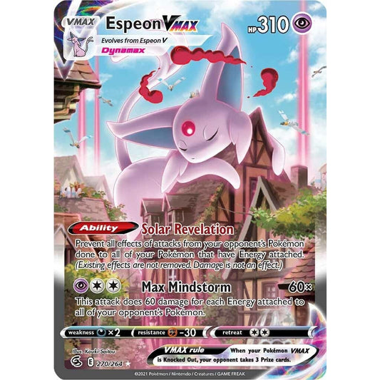 Image for Espeon VMAX (Alternate Art Secret) (270/264) (SWSH08) - Pokemon
