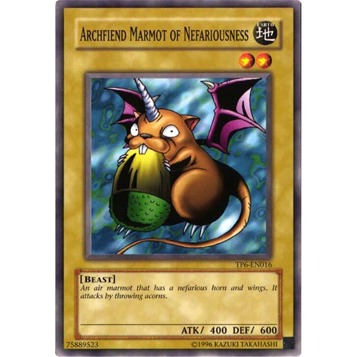 Image for Archfiend Marmot of Nefariousness (TP6-EN016) (TP6) - YuGiOh
