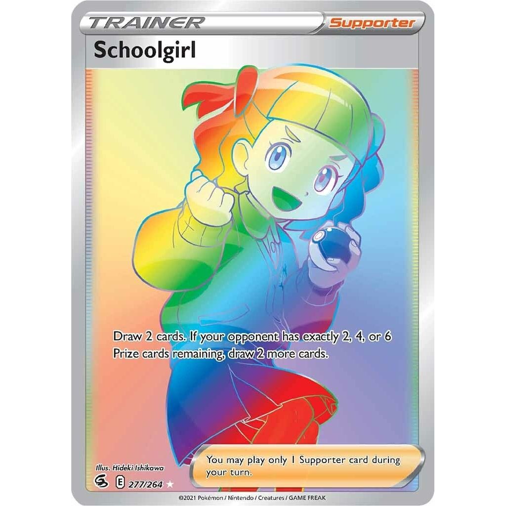 Image for Schoolgirl (Secret) (277/264) (SWSH08) - Pokemon