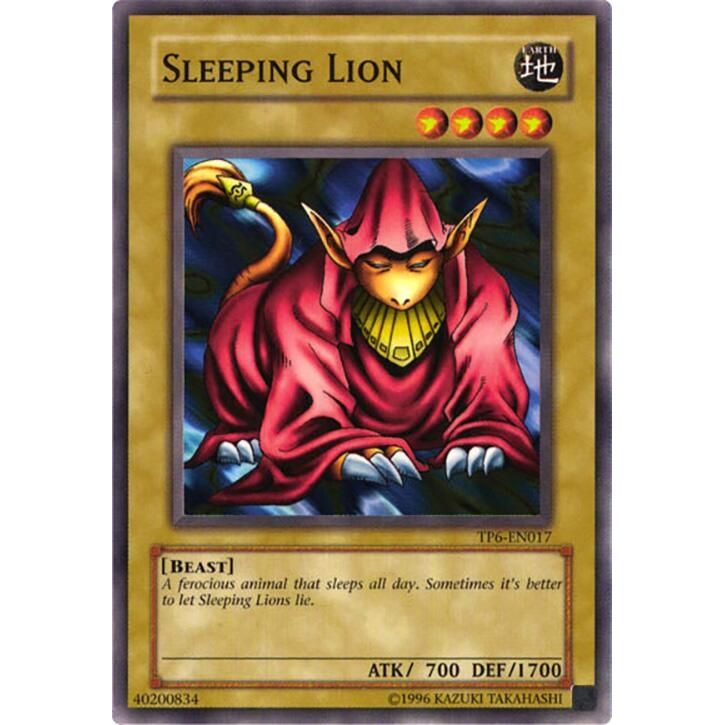 Image for Sleeping Lion (TP6-EN017) (TP6) - YuGiOh