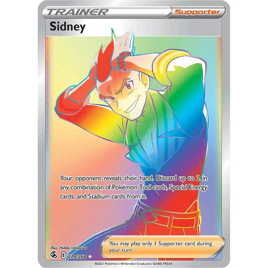 Image for Sidney (Secret) (279/264) (SWSH08) - Pokemon