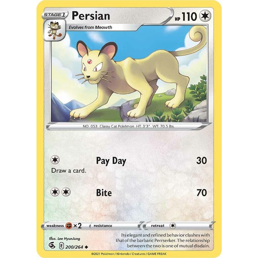 Image for Persian (200/264) (SWSH08) - Pokemon