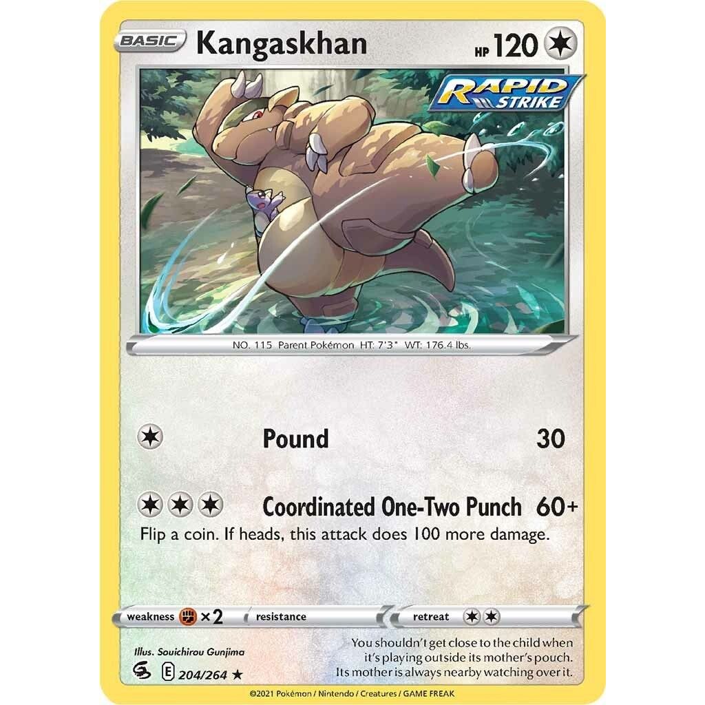 Image for Kangaskhan (204/264) (SWSH08) - Pokemon