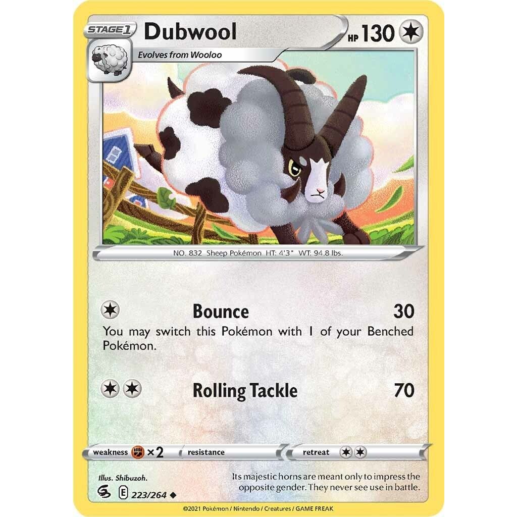 Image for Dubwool (223/264) (SWSH08) - Pokemon