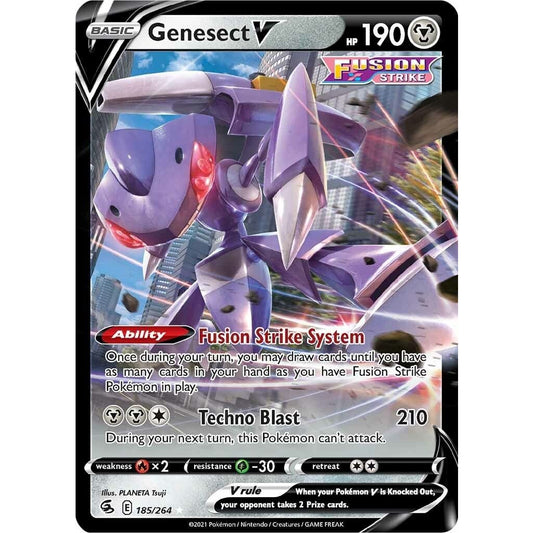 Image for Genesect V (185/264) (SWSH08) - Pokemon