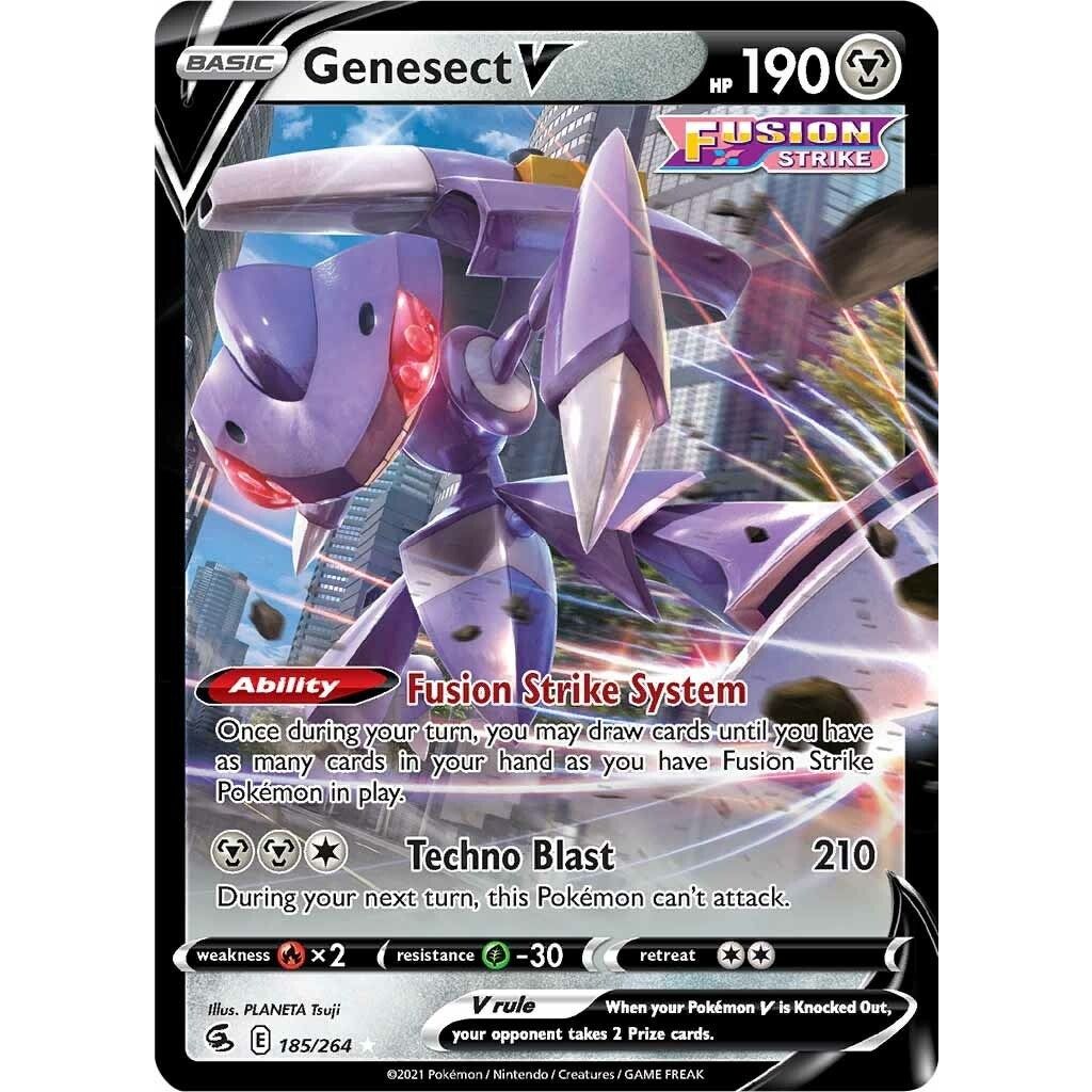 Image for Genesect V (185/264) (SWSH08) - Pokemon