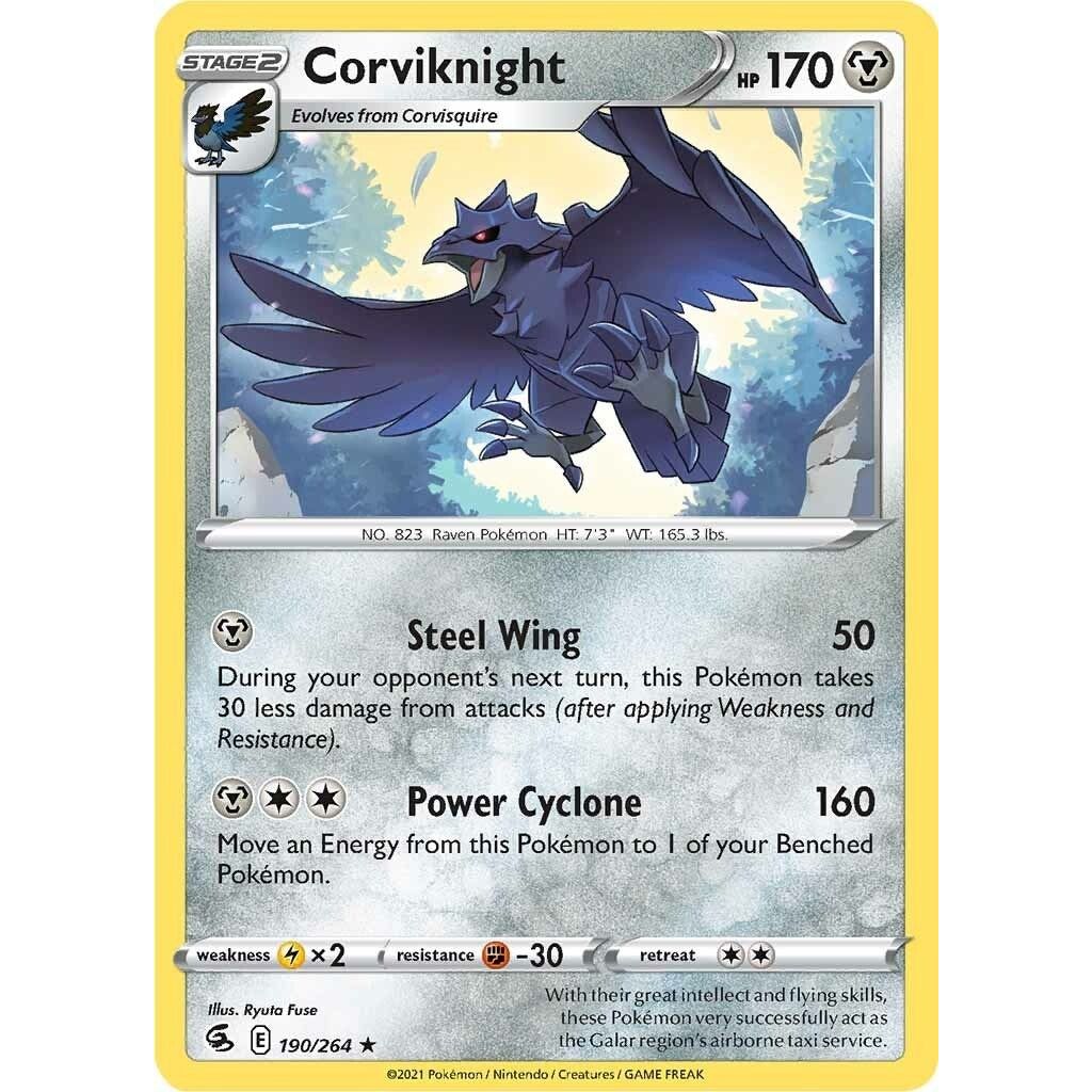 Image for Corviknight (190/264) (SWSH08) - Pokemon