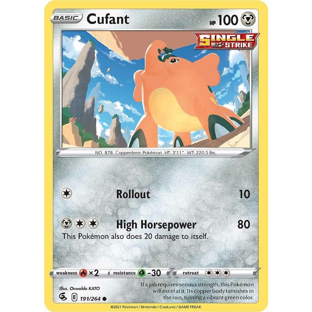 Image for Cufant (191/264) (SWSH08) - Pokemon