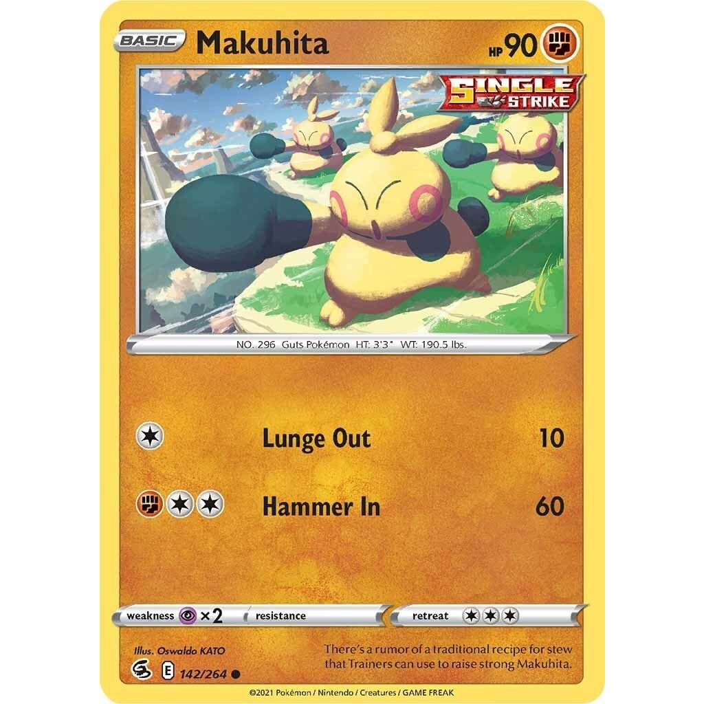 Image for Makuhita (142/264) (SWSH08) - Pokemon