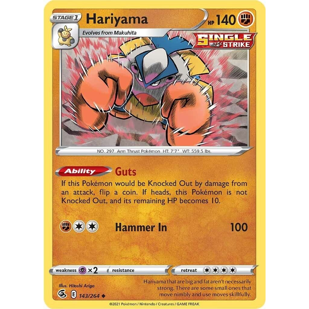 Image for Hariyama (143/264) (SWSH08) - Pokemon