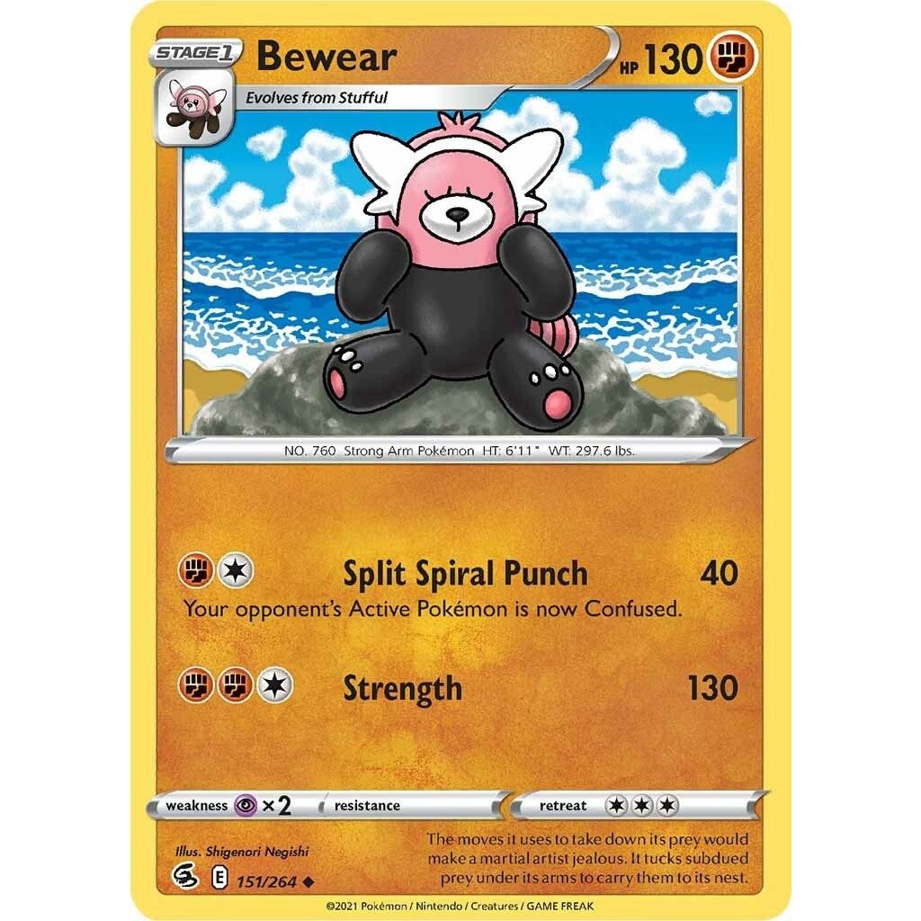 Image for Bewear (151/264) (SWSH08) - Pokemon