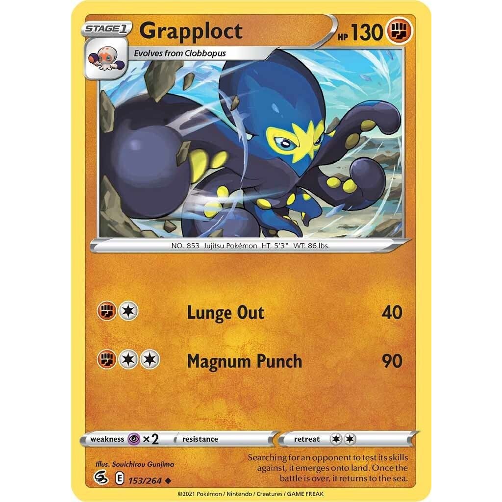 Image for Grapploct (153/264) (SWSH08) - Pokemon