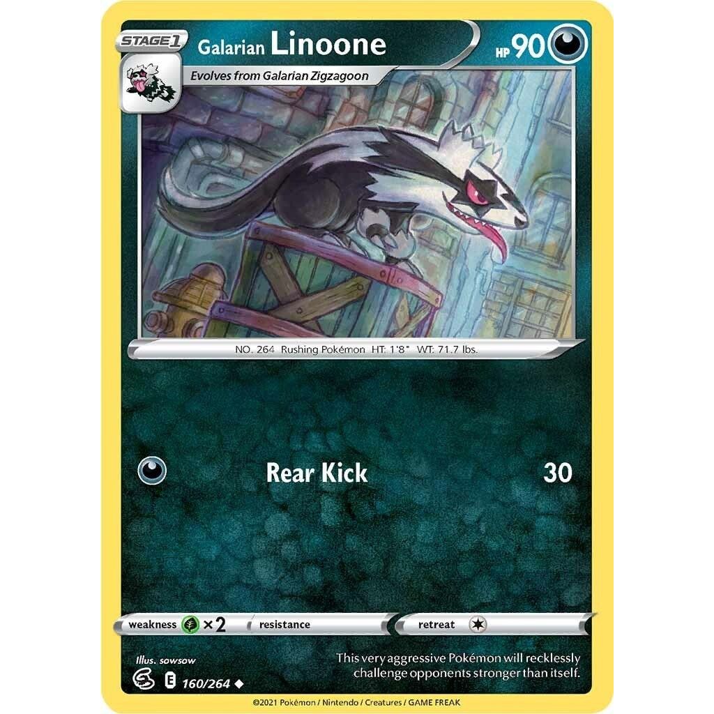 Image for Galarian Linoone (160/264) (SWSH08) - Pokemon