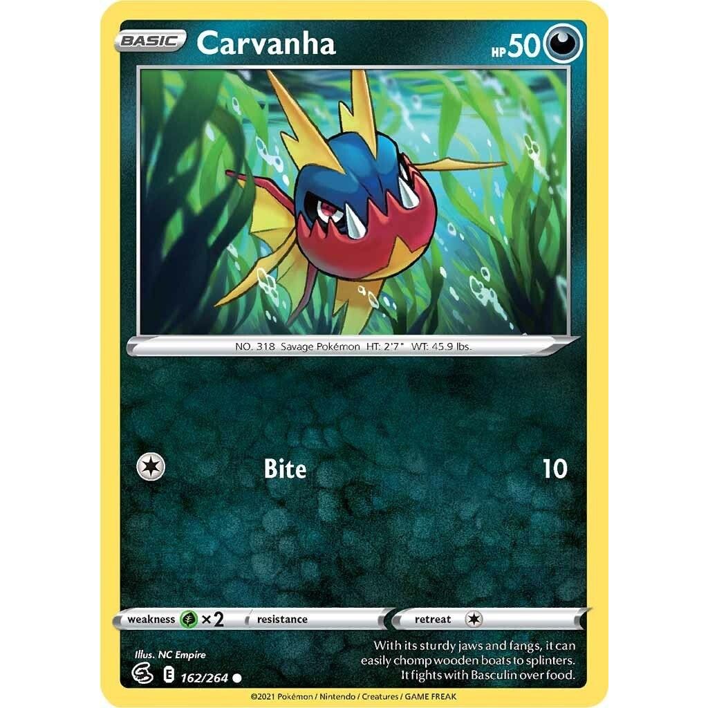 Image for Carvanha (162/264) (SWSH08) - Pokemon